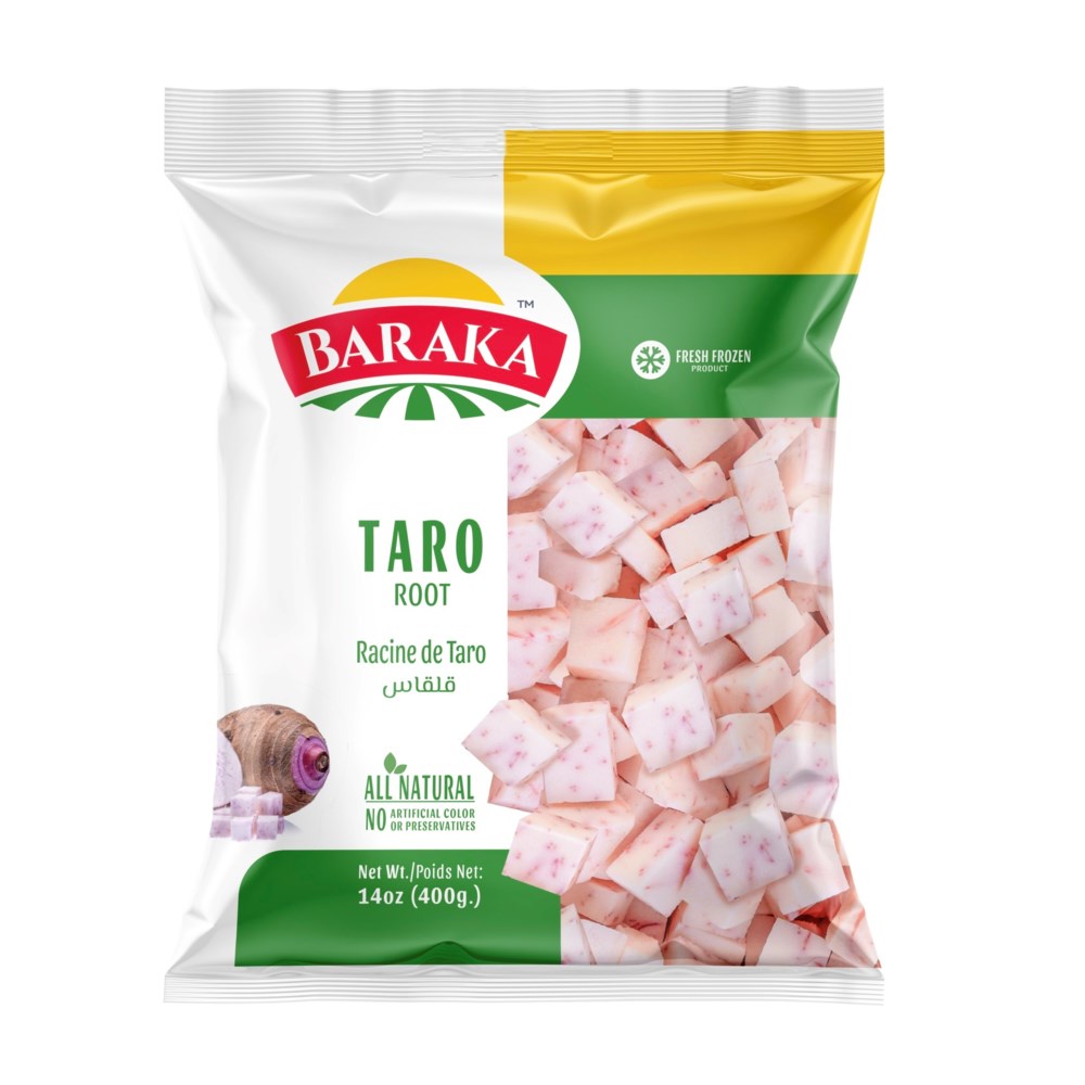 Frozen Taro (Coulcas) "Baraka"  400g x 20